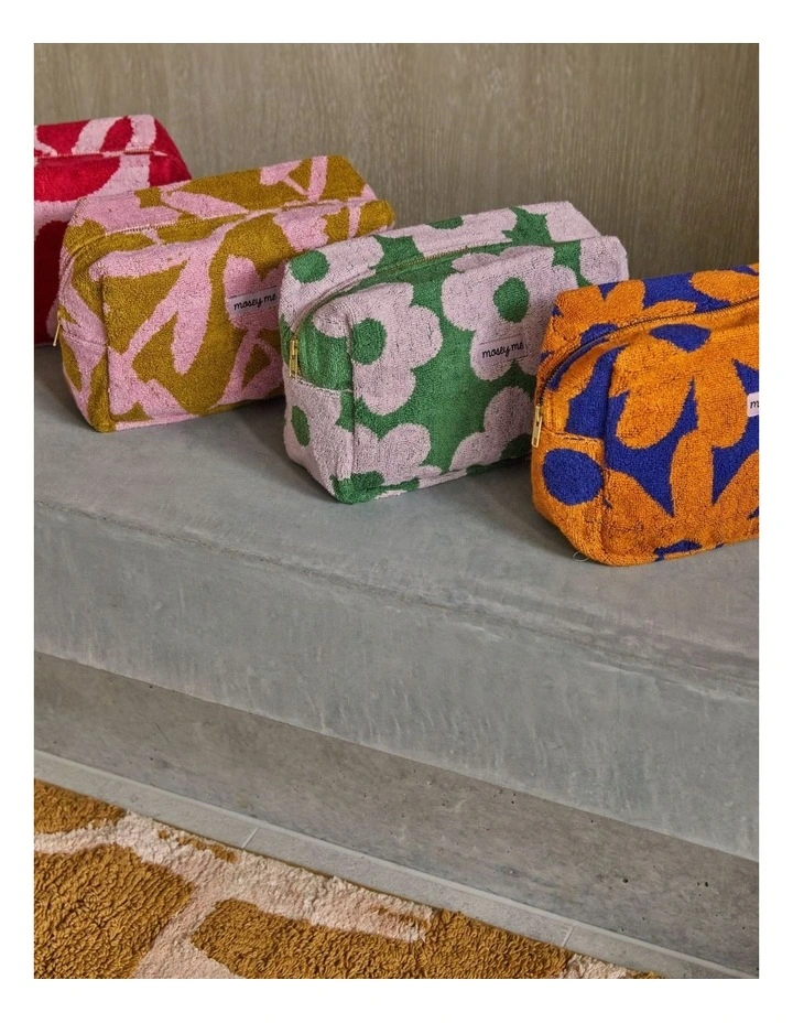 Flowerbed Terry Toiletry Bag image 6