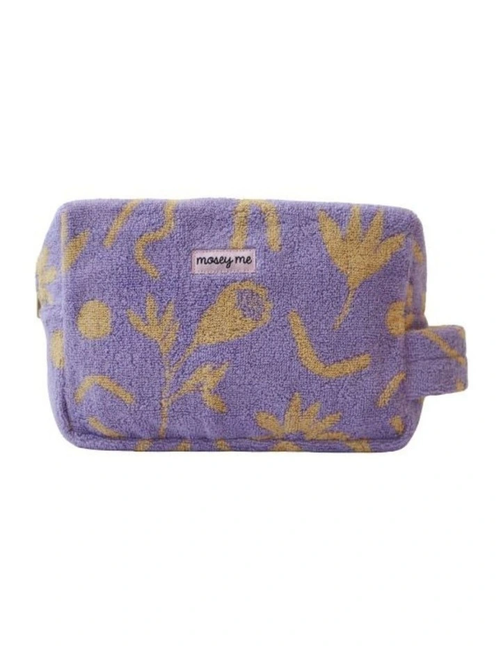 Floral Dreams Terry Toiletry Bag image 1