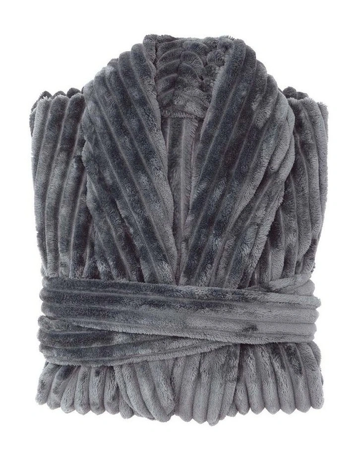 Channel Fleece Robe image 1