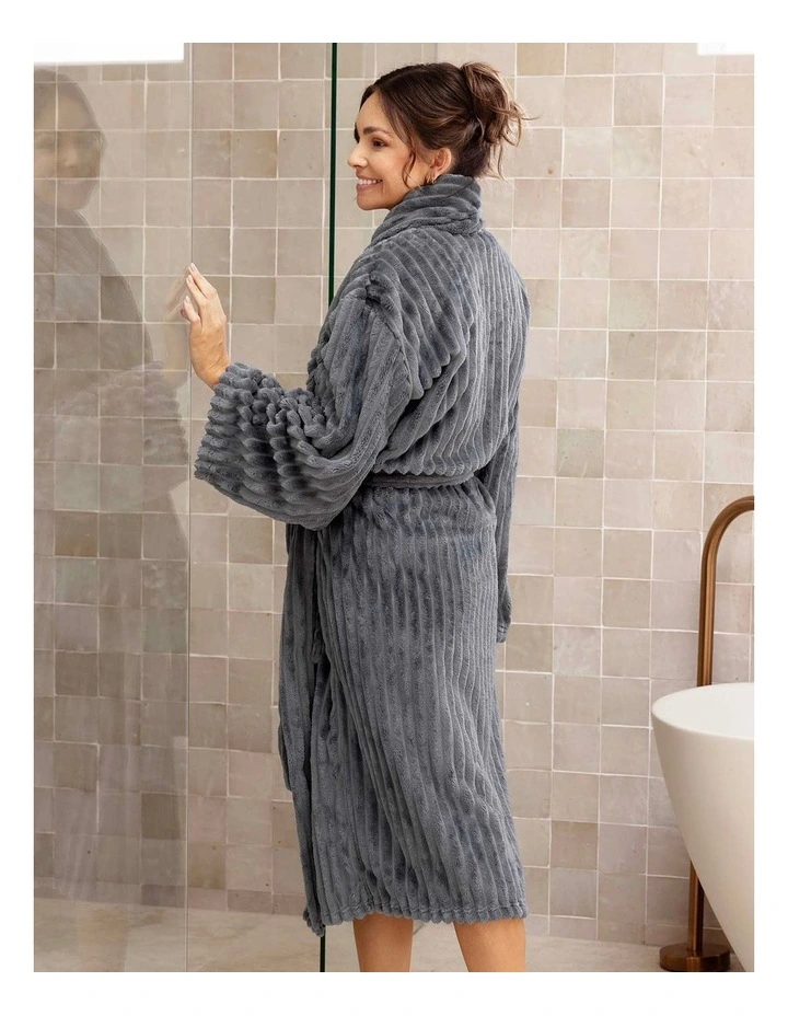 Channel Fleece Robe image 2