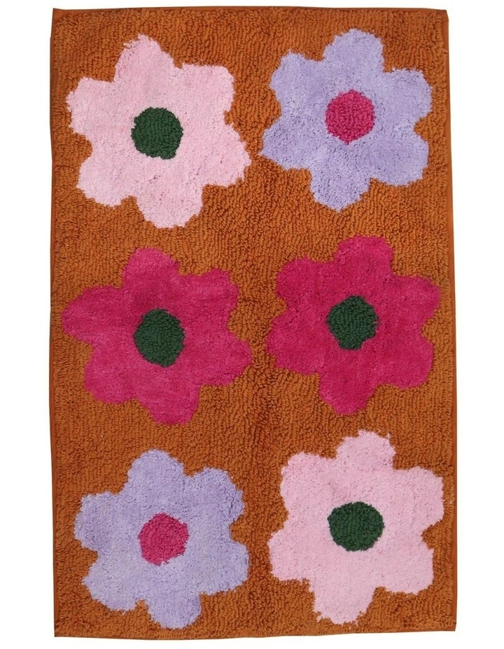 Flowerbed Bath Mat image 1