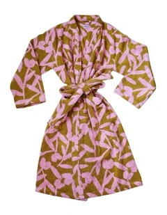 Abstract Terry Robe