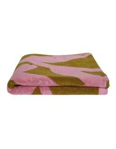 Abstract Bath Towel