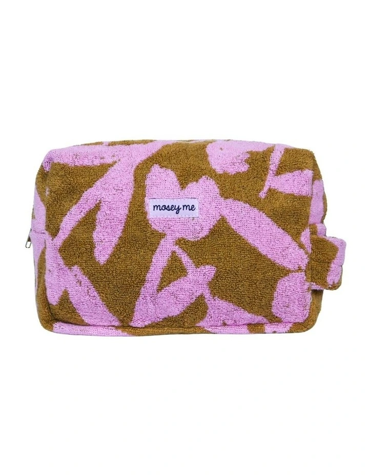 Abstract Terry Toiletry Bag image 1