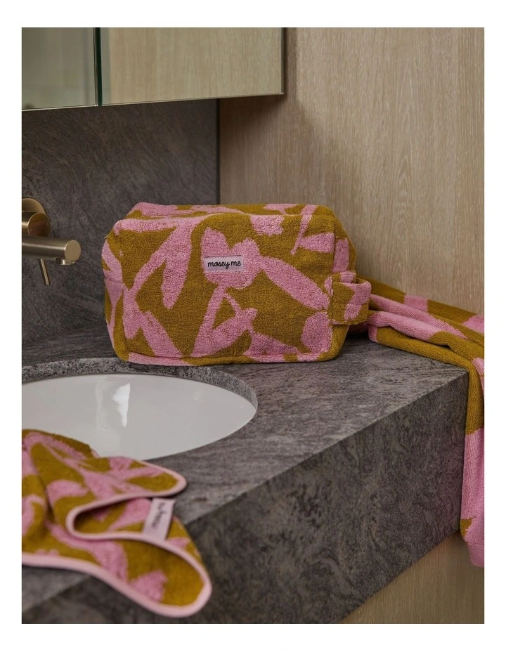 Abstract Terry Toiletry Bag image 2
