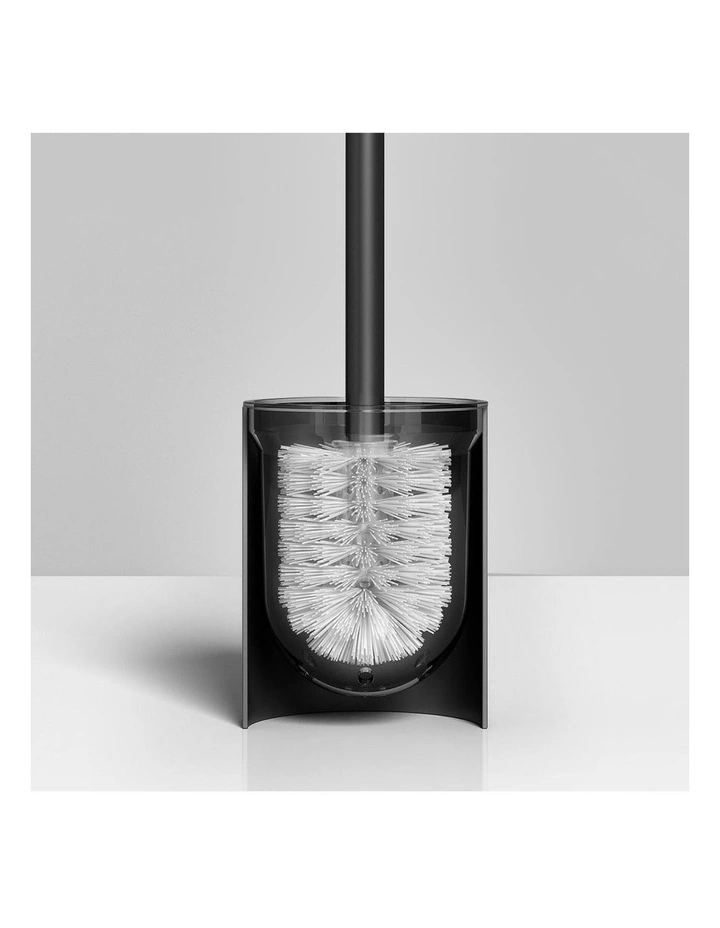 SOGA 27cm Wall Mounted Toilet Brush Holder Bathroom Cleaning Brush Black image 7