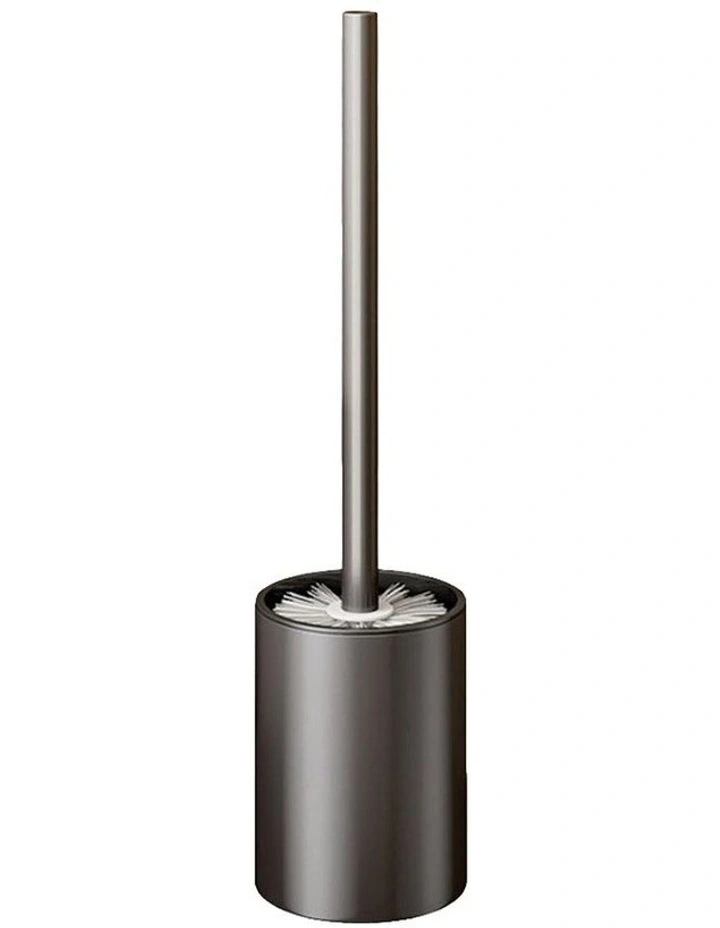 SOGA 27cm Wall Mounted Toilet Brush Holder Bathroom Cleaning Brush Dark Grey image 1