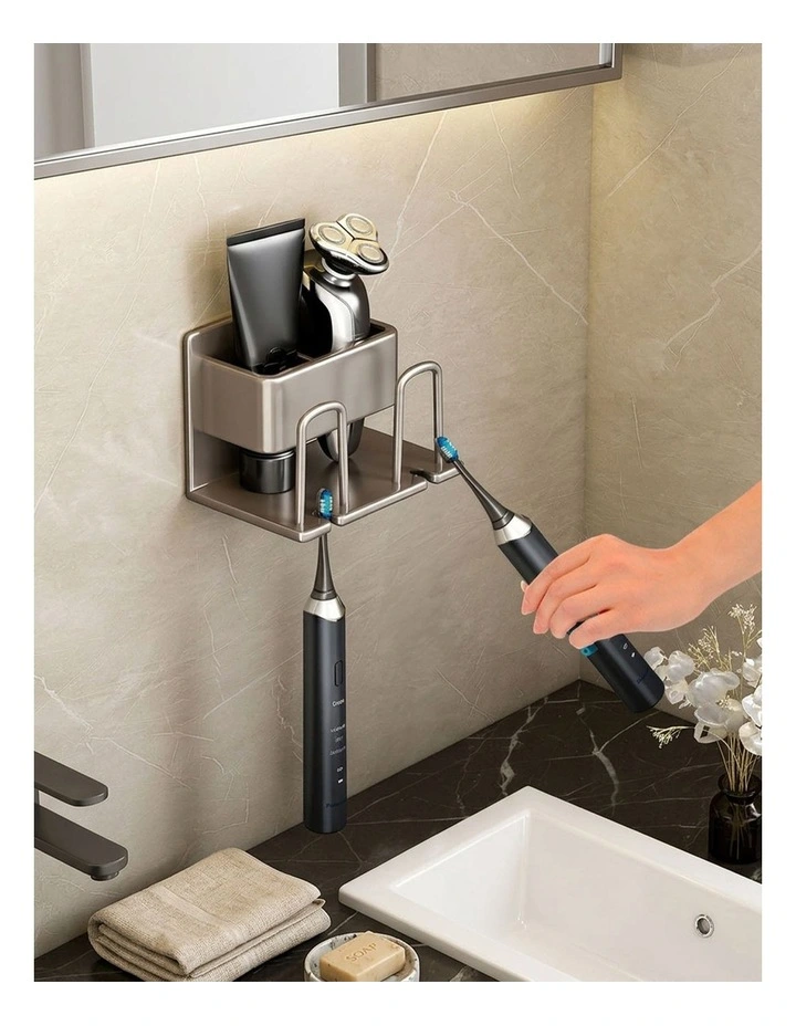 SOGA Shower Caddies 2 Pack 15cm Self-Adhesive image 3