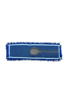 SOGA Flat Mop Replacement Pad 100 x 22cm Blue