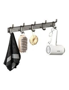 SOGA Towel Rack 37cm with Hooks
