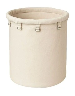 SOGA 33 x 33 x 52cm White Oxford Fabric Replacement Laundry Bag