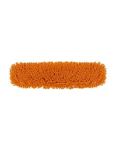 SOGA Flat Mop Replacement Pad 60 x 12cm Orange