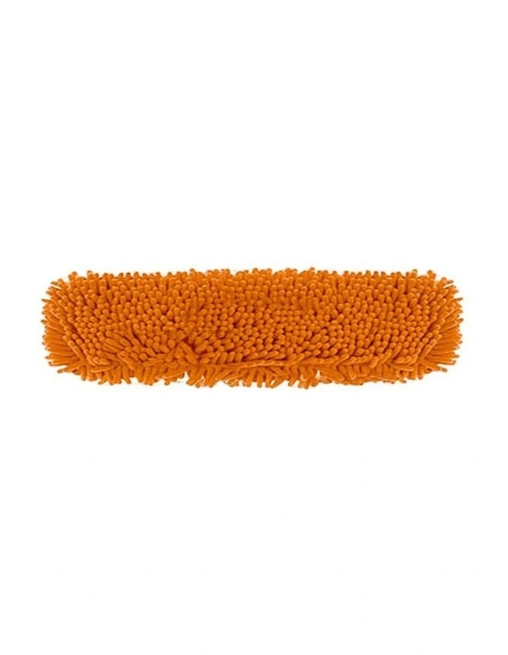 SOGA Flat Mop Replacement Pad 60 x 12cm Orange image 1