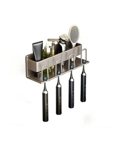 SOGA Shower Caddy 27cm Self-Adhesive
