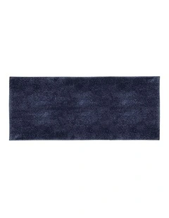 Microplush Bath Runner 50 x 140cm Navy