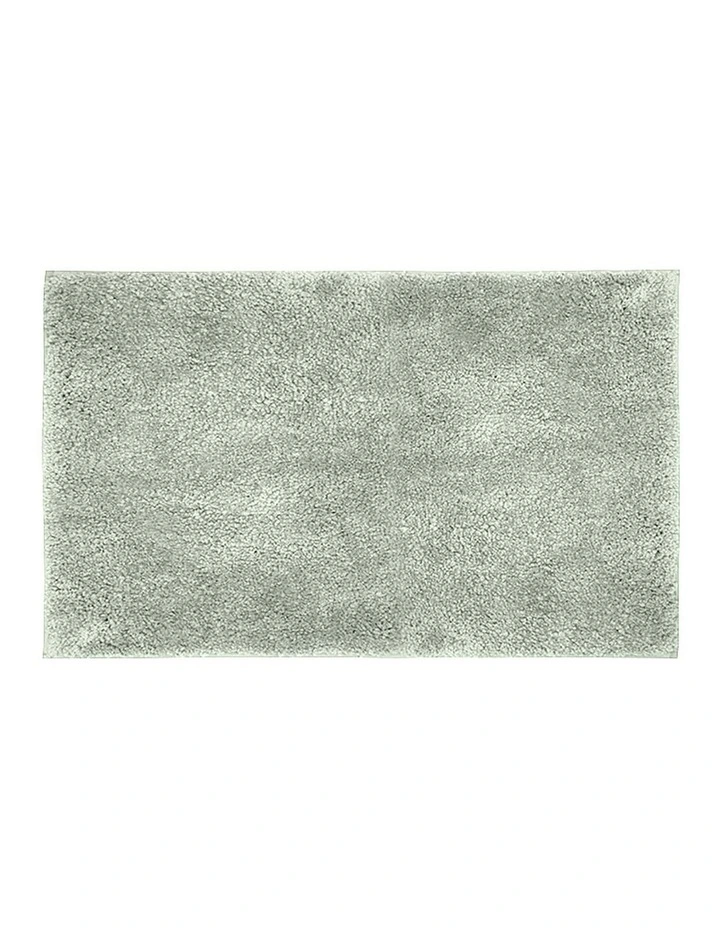 Microplush Large Bath Mat 50 x 80cm Sage image 1