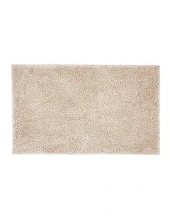 Microplush Large Bath Mat 50 x 80cm Buff