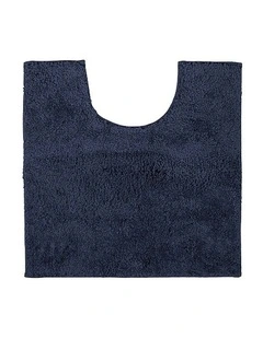 Microplush Contour Mat 50 x 50cm Navy