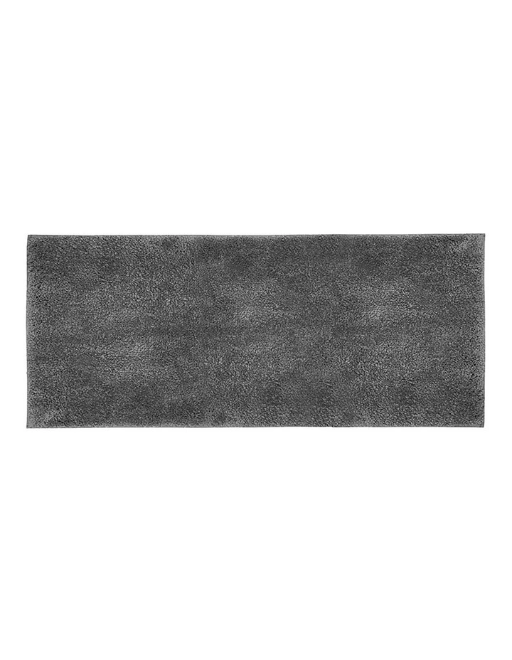 Microplush Bath Runner 50 x 140cm Pewter image 1