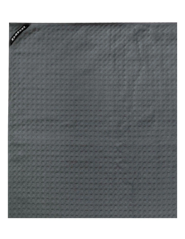 Matrix Microfibre Gym Towel Standard Charcoal image 2