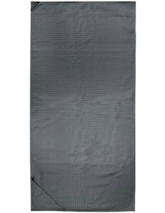 Matrix Microfibre Gym Towel Large Charcoal