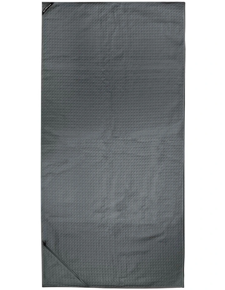 Matrix Microfibre Gym Towel Large Charcoal image 1