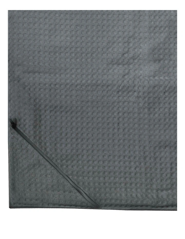 Matrix Microfibre Gym Towel Large Charcoal image 4