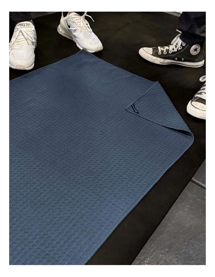 Matrix Microfibre Gym Towel Large Denim image 2