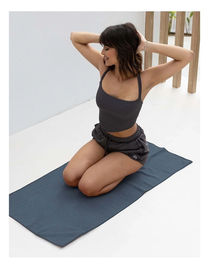 Matrix Microfibre Gym Towel Large Denim image 3