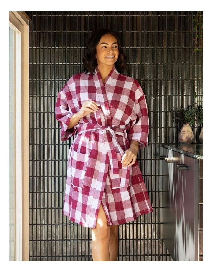 Willow Short Robe Berry image 2