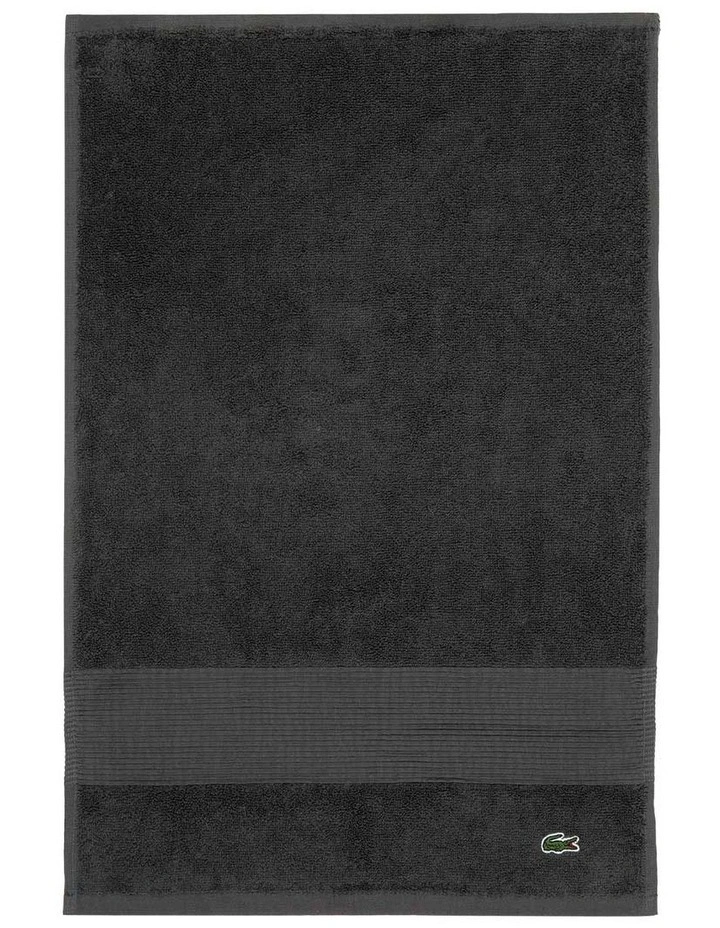 LLecroco Guest Towel in Bitume image 1