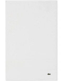 LLecroco Guest Towel in Blanc
