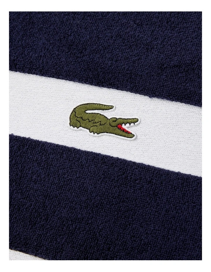 LCasual Bath Sheet in Marine image 2