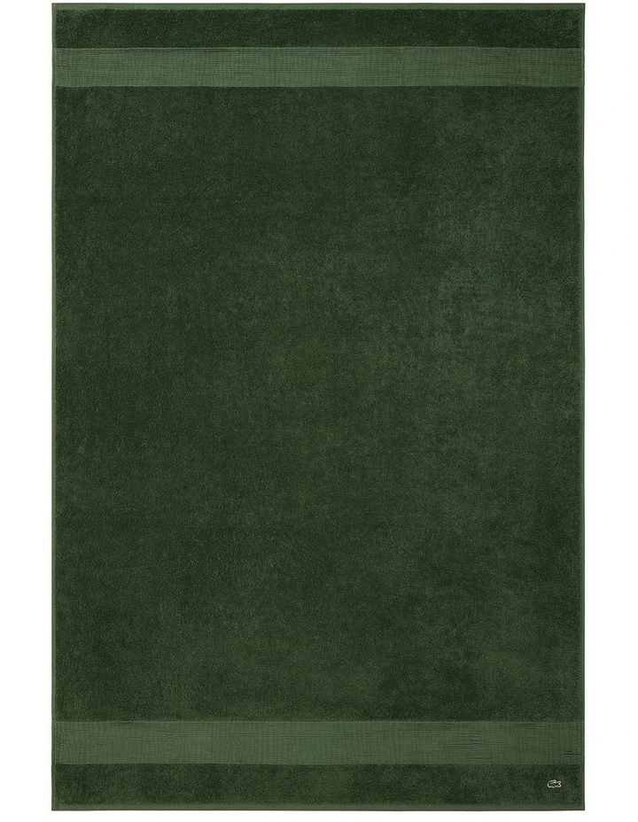 LLecroco Bath Sheet in Vert image 1