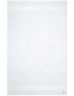 LLecroco Bath Sheet in Blanc