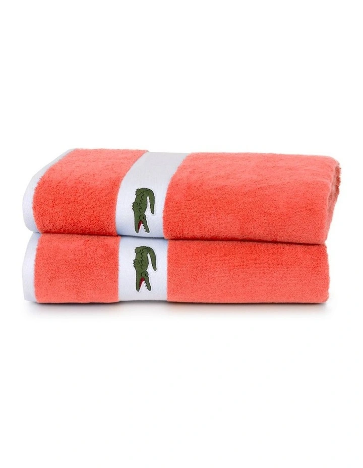 LCasual Bath Towel in Papaye image 5