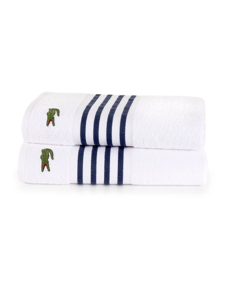 LCourtline Bath Sheet in Marine image 4