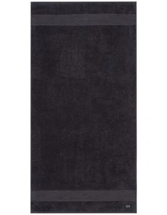 LLecroco Bath Towel in Bitume