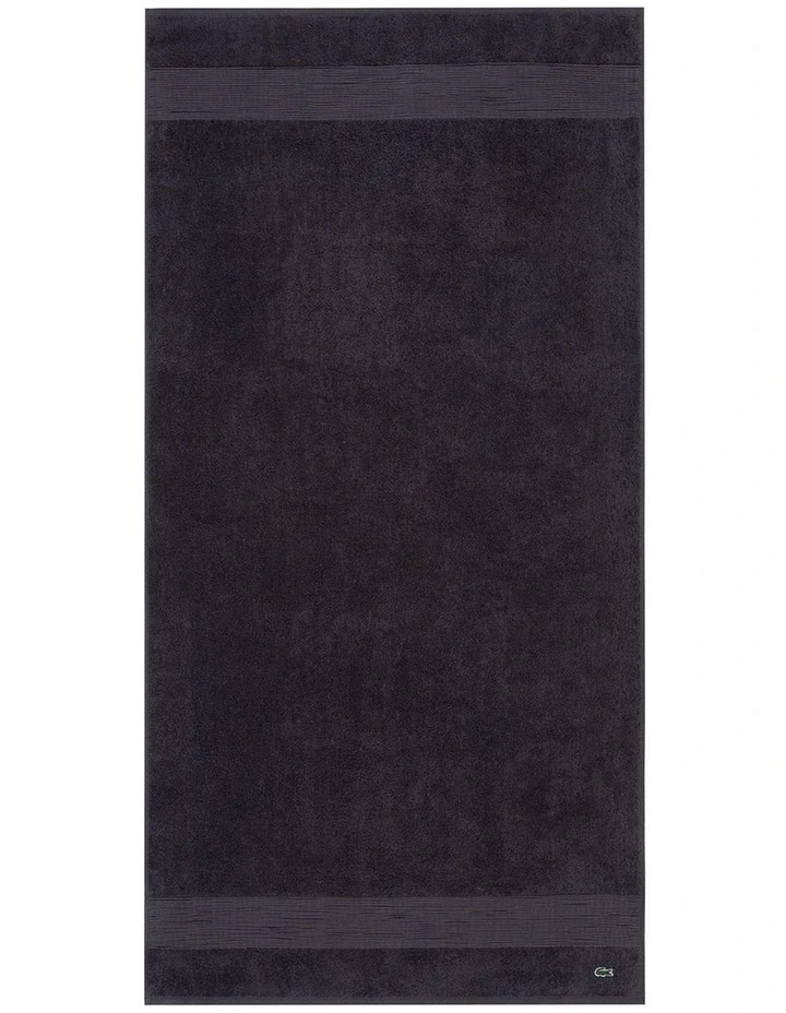 LLecroco Bath Towel in Bitume image 1