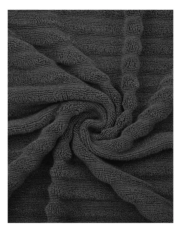 Sandy Bay 6 Piece Towel Set in Charcoal image 2