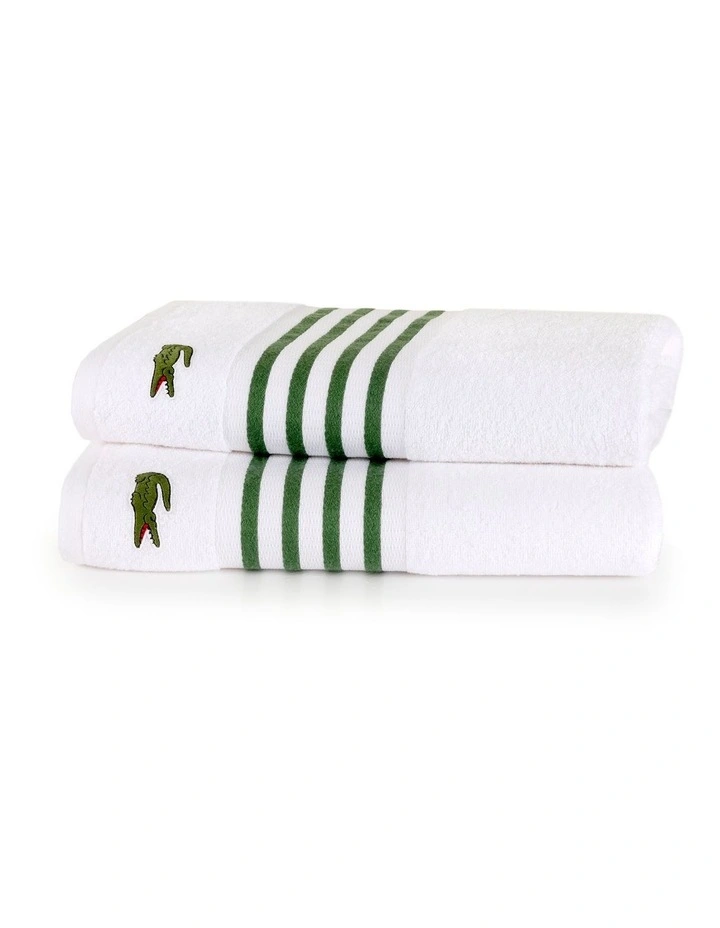 LCourtline Bath Sheet in Vert image 5