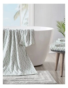 Bimini Towel 6 Piece Set in Coconut Whirlpool