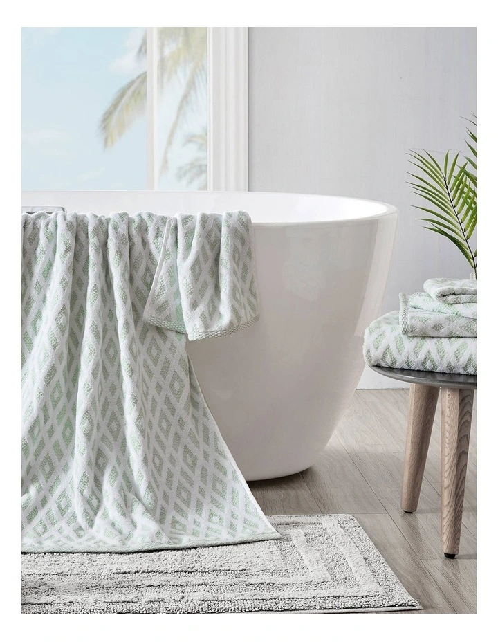 Bimini Towel 6 Piece Set in Coconut Whirlpool image 1