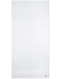 LLecroco Bath Towel in Blanc