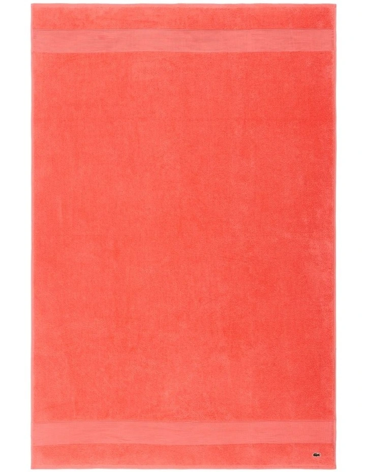 LLecroco Bath Sheet in Papaye image 1