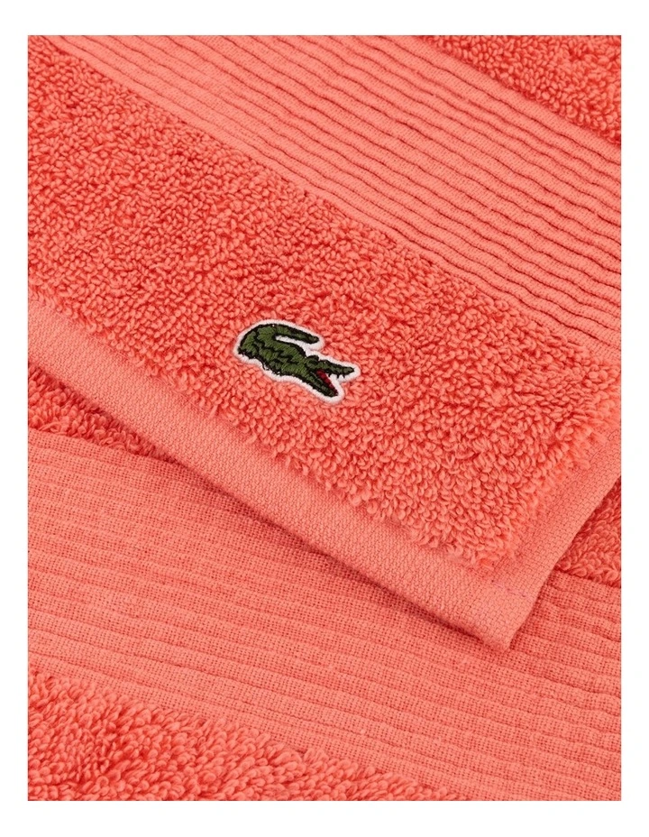 LLecroco Bath Sheet in Papaye image 3