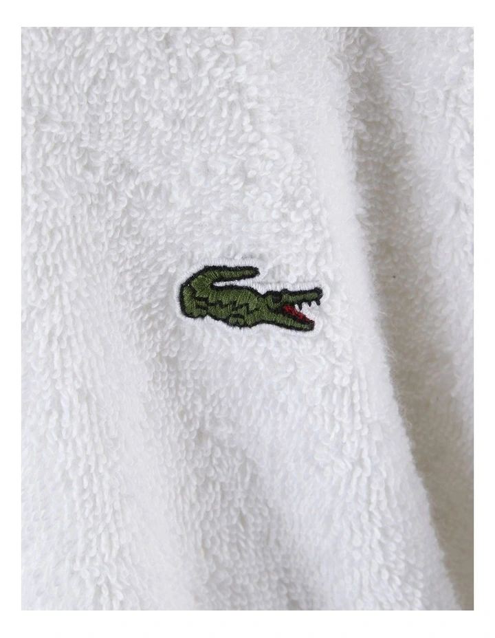 LDefile Bath Robe in White image 3