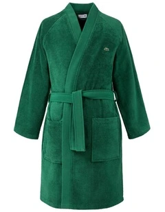 LDefile Bath Robe in Vert