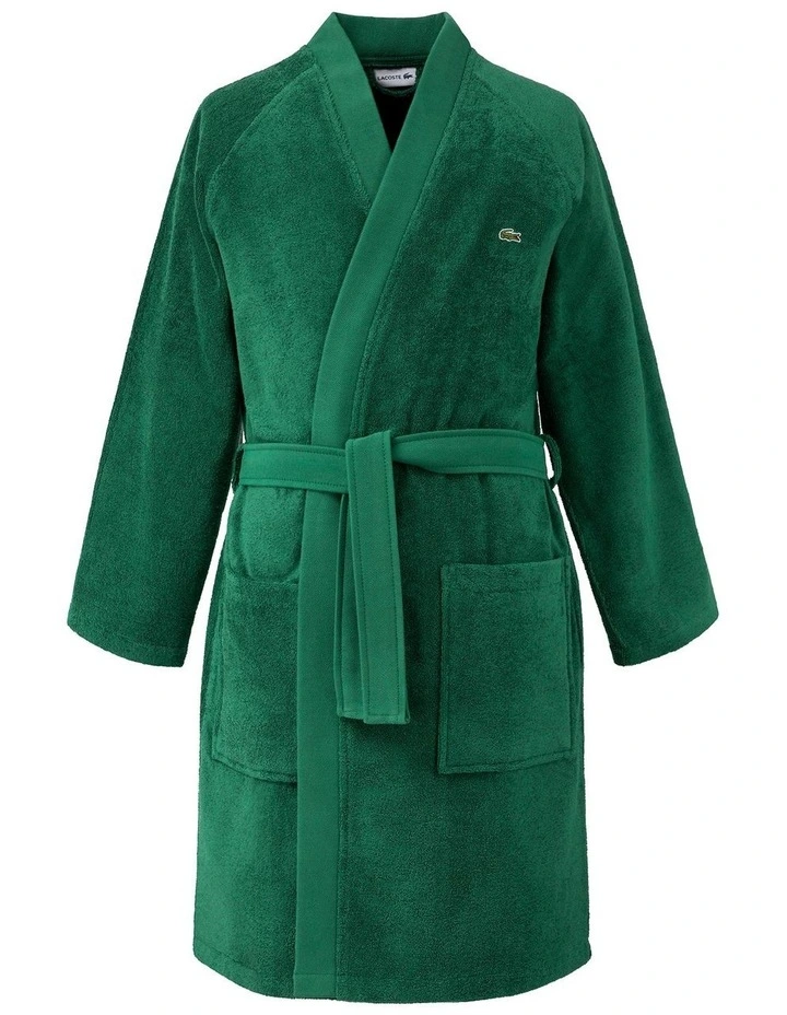 LDefile Bath Robe in Vert image 1