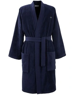 LDefile Bath Robe in Marine